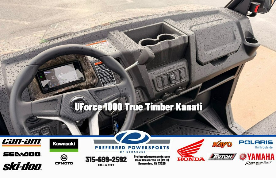 2026 CFMOTO UForce 1000 True Timber Kanati