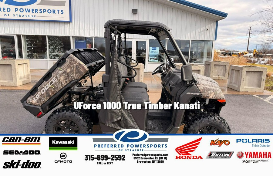 2026 CFMOTO UForce 1000 True Timber Kanati