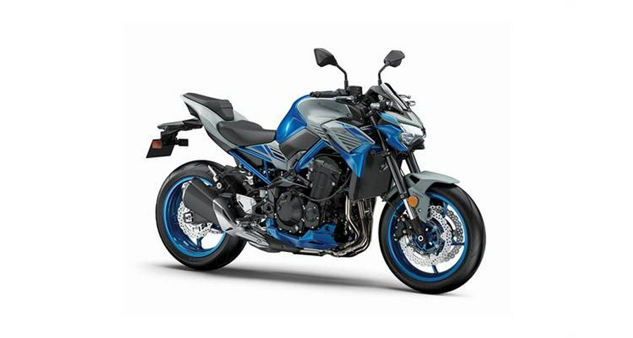 2020 Kawasaki Z900 ABS - Candy Plasma Blue/Matte Fusion Silver