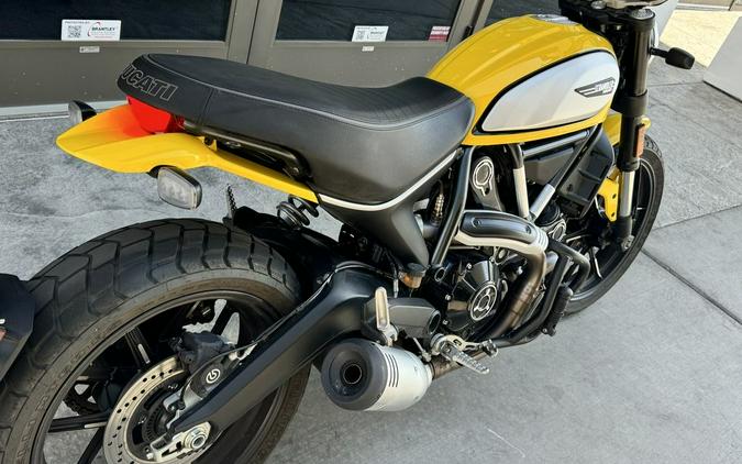 2022 Ducati Scrambler Icon 62 Yellow