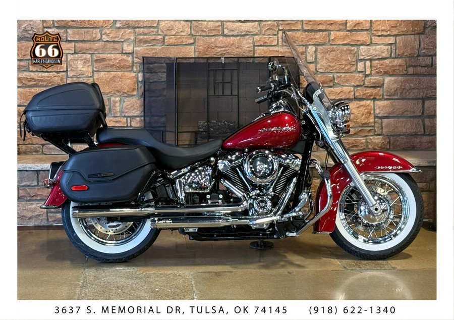 2018 Harley-Davidson® Deluxe WKDRED/TWTDCHRY W/PINSTRIPE