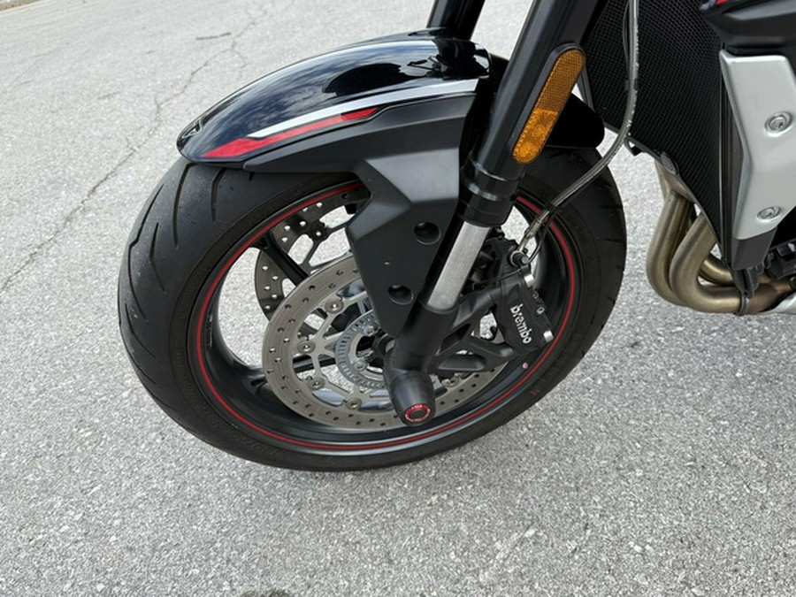 2020 Triumph Street Triple R Sapphire Black