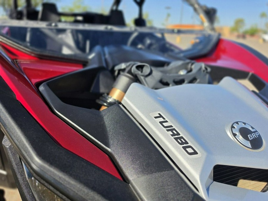 2024 Can-Am Maverick X3 MAX DS Turbo Fiery Red & Hyper Silver