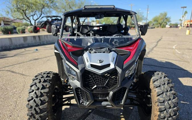2024 Can-Am Maverick X3 MAX DS Turbo Fiery Red & Hyper Silver
