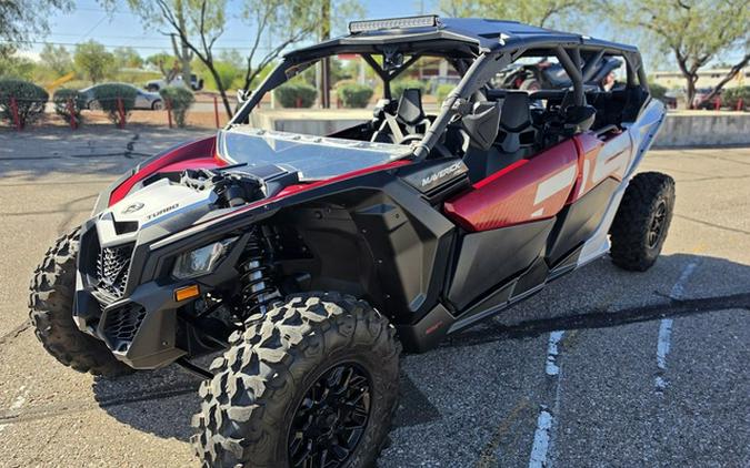 2024 Can-Am Maverick X3 MAX DS Turbo Fiery Red & Hyper Silver