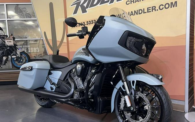 2025 Indian Motorcycle® Challenger® Dark Horse® Frost Silver Smoke