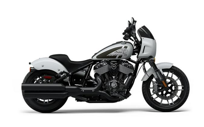 2024 Indian Motorcycle® Sport Chief Ghost White Metallic Smoke