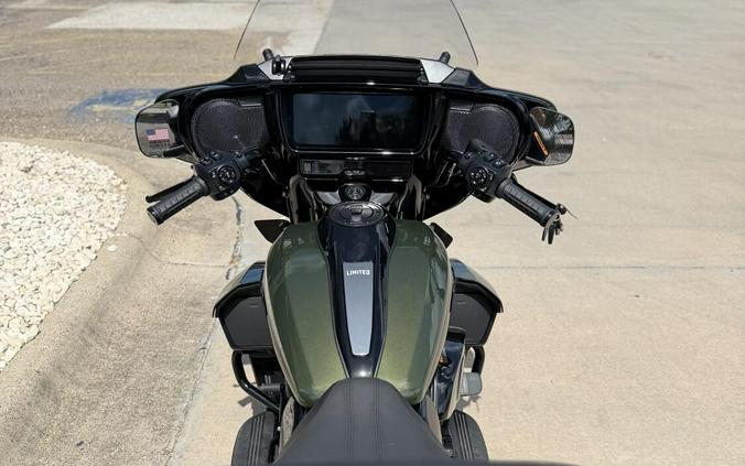 2026 Harley-Davidson Street Glide 3 Limited Olive Steel Metallic / Vivid Black Black Trim
