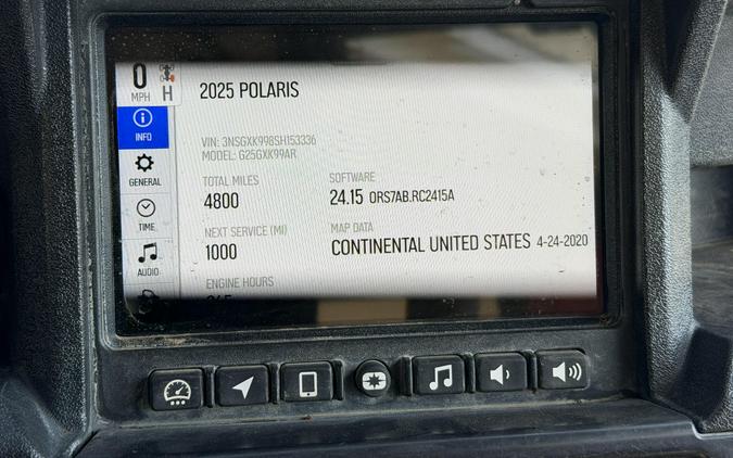 2025 POLARIS GENERAL XP 1000 ULTIMATE INDY RED