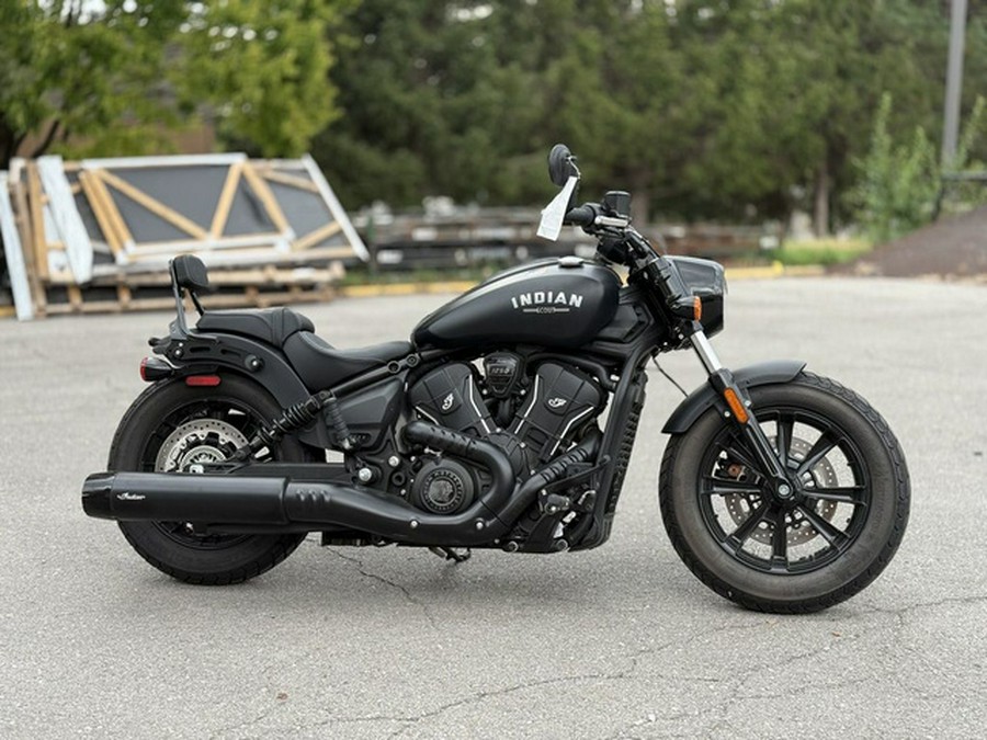2025 Indian Scout Bobber Limited +Tech Black Smoke