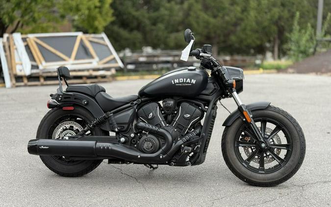 2025 Indian Scout Bobber Limited +Tech Black Smoke