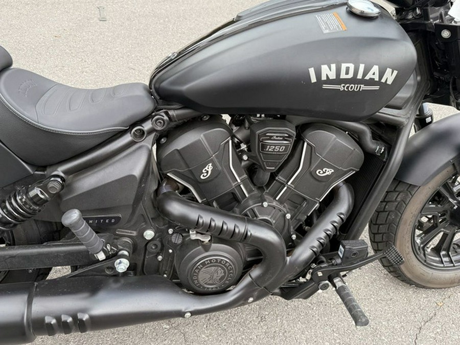 2025 Indian Scout Bobber Limited +Tech Black Smoke