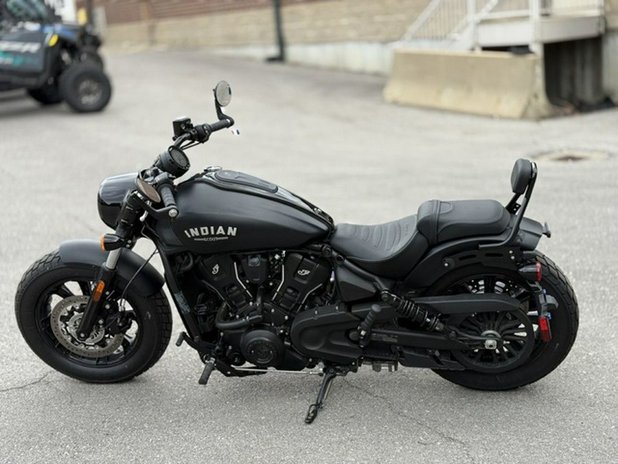 2025 Indian Scout Bobber Limited +Tech Black Smoke