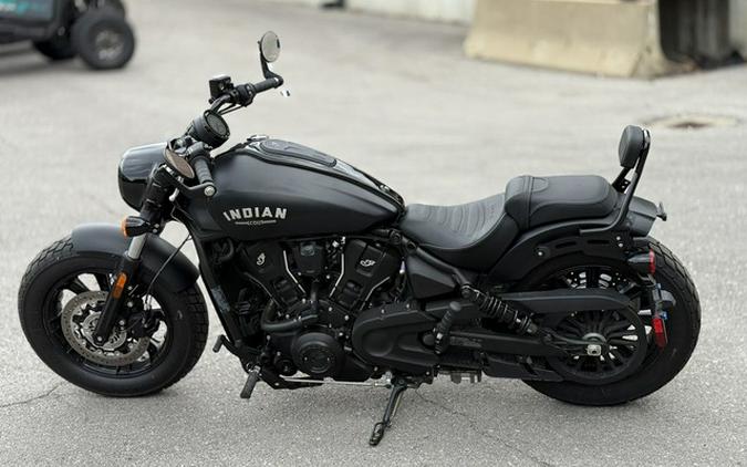 2025 Indian Scout Bobber Limited +Tech Black Smoke