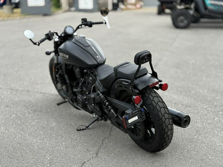 2025 Indian Scout Bobber Limited +Tech Black Smoke