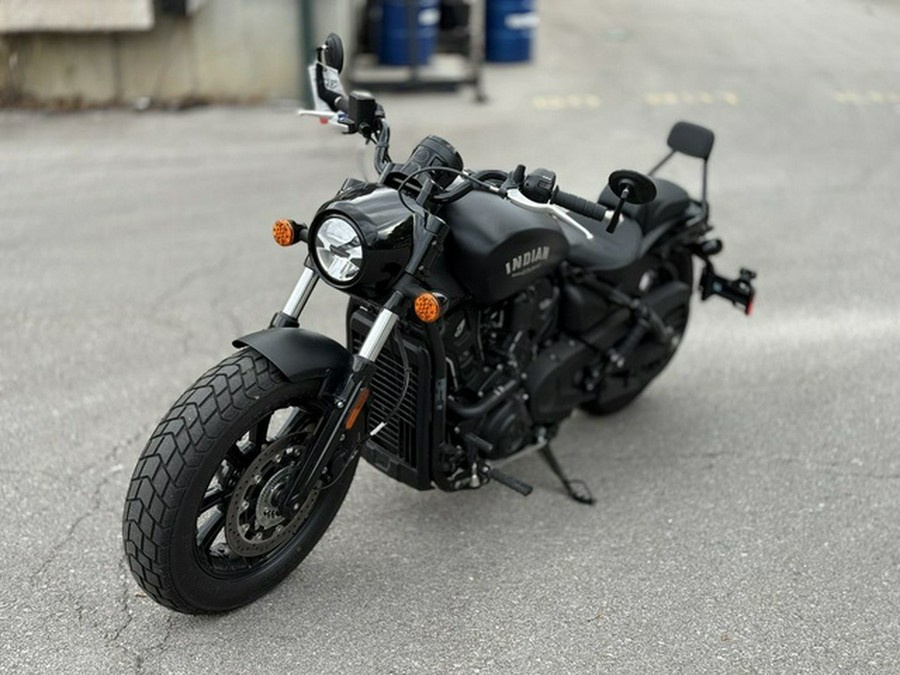 2025 Indian Scout Bobber Limited +Tech Black Smoke