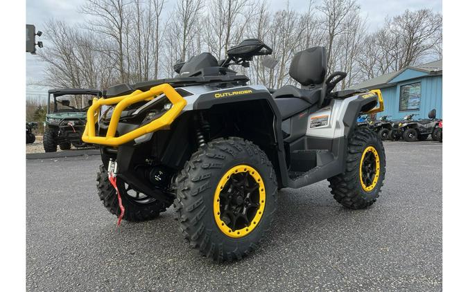 2024 Can-Am Outlander Max XT-P 1000R Silver & Yellow