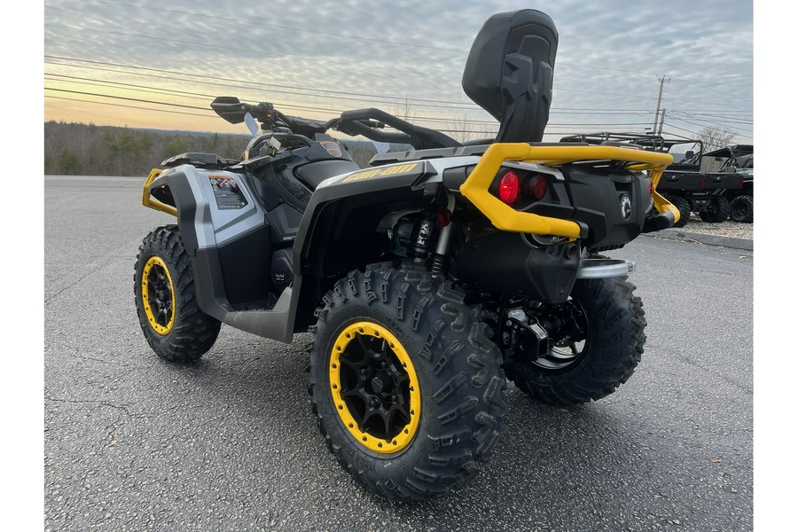 2024 Can-Am Outlander Max XT-P 1000R Silver & Yellow