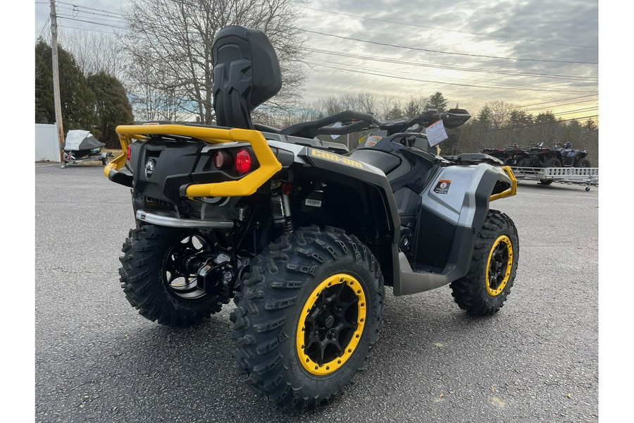 2024 Can-Am Outlander Max XT-P 1000R Silver & Yellow