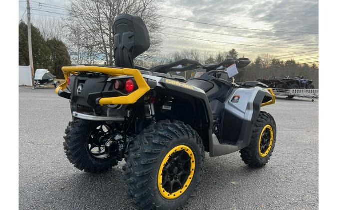 2024 Can-Am Outlander Max XT-P 1000R Silver & Yellow