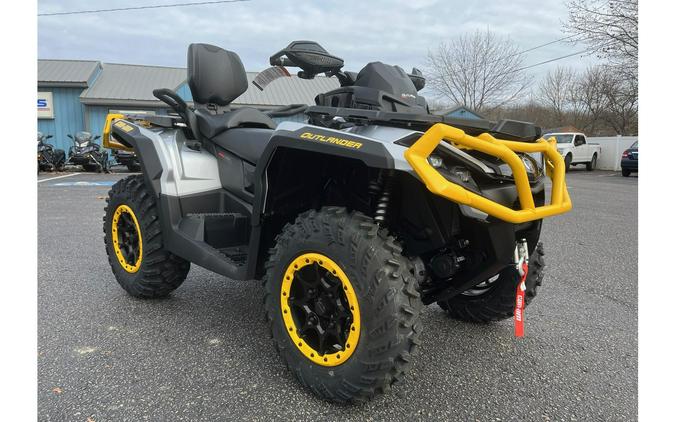 2024 Can-Am Outlander Max XT-P 1000R Silver & Yellow