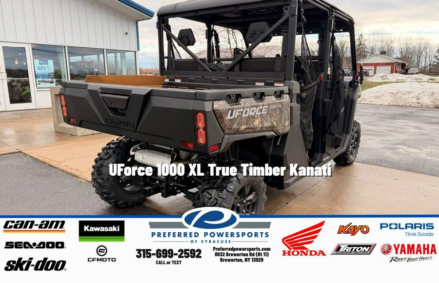2026 CFMOTO UForce 1000 XL True Timber Kanati
