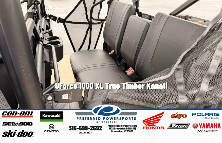 2026 CFMOTO UForce 1000 XL True Timber Kanati