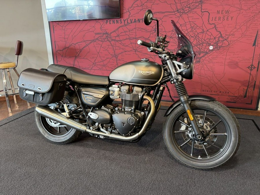 2023 Triumph Speed Twin 900 Matte Silver Ice