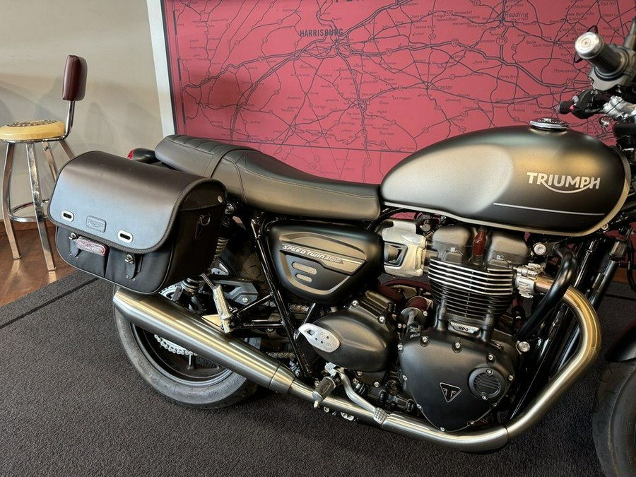 2023 Triumph Speed Twin 900 Matte Silver Ice