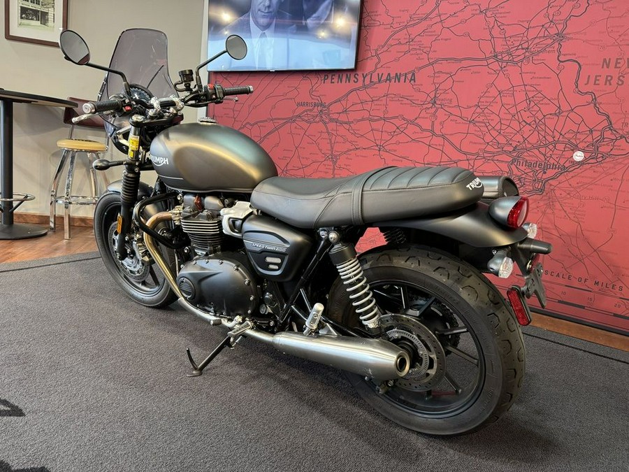 2023 Triumph Speed Twin 900 Matte Silver Ice