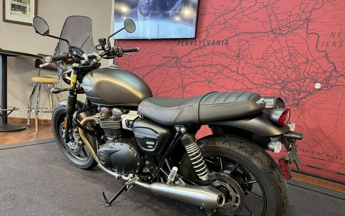 2023 Triumph Speed Twin 900 Matte Silver Ice