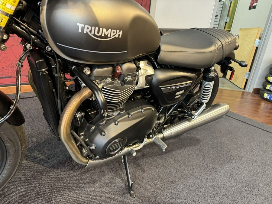 2023 Triumph Speed Twin 900 Matte Silver Ice