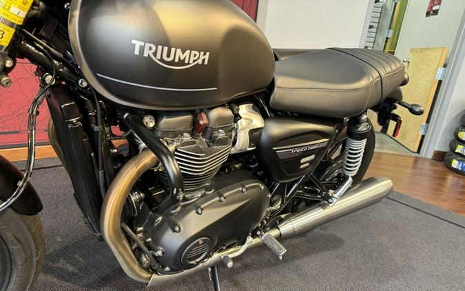 2023 Triumph Speed Twin 900 Matte Silver Ice