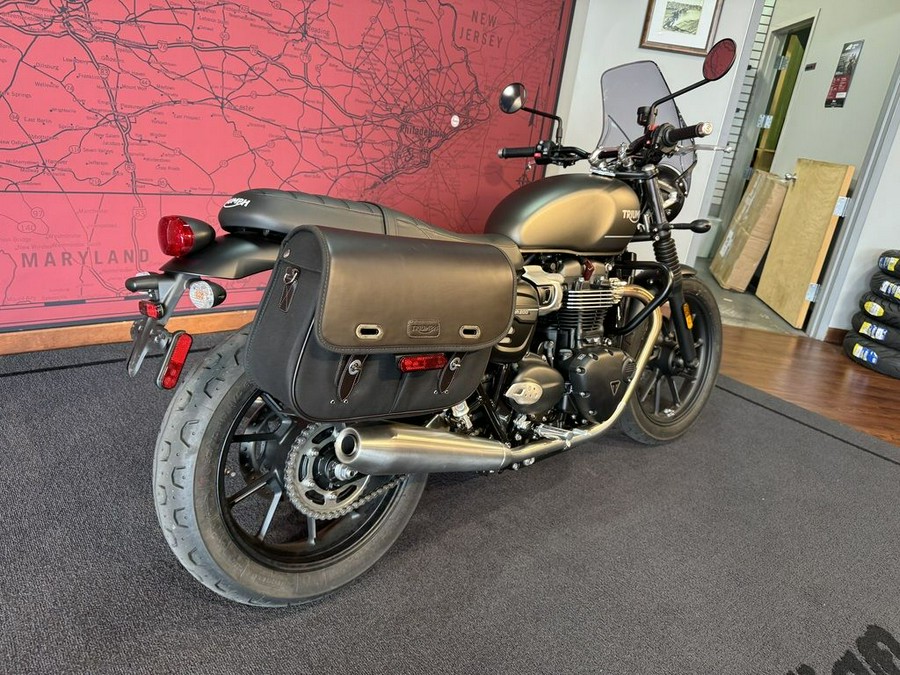 2023 Triumph Speed Twin 900 Matte Silver Ice