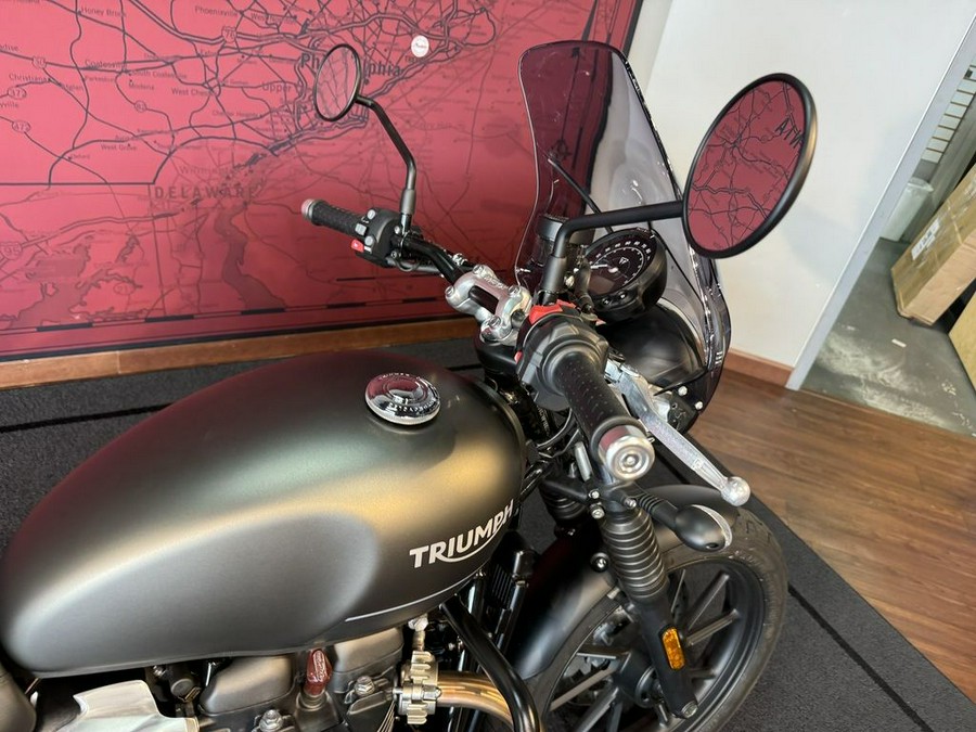 2023 Triumph Speed Twin 900 Matte Silver Ice