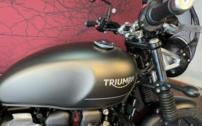 2023 Triumph Speed Twin 900 Matte Silver Ice