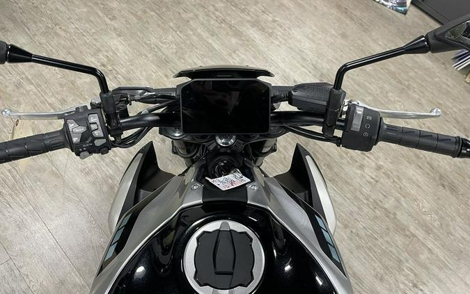 2025 Kawasaki Z900 ABS Galaxy Silver/Metallic Spark Black