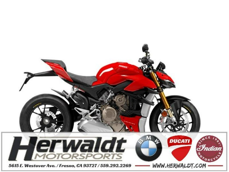 2021 Ducati Streetfighter V4 S Ducati Red