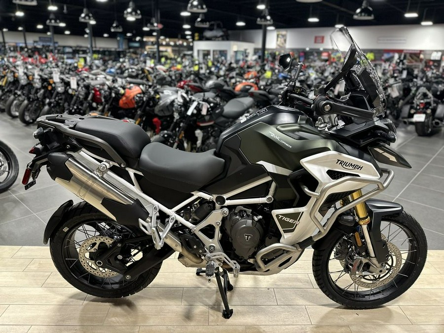 2023 Triumph Tiger 1200 Rally Explorer Matte Khaki Green