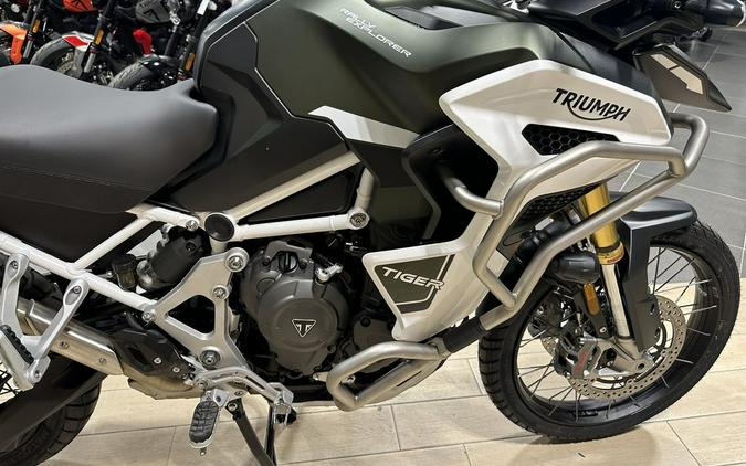 2023 Triumph Tiger 1200 Rally Explorer Matte Khaki Green