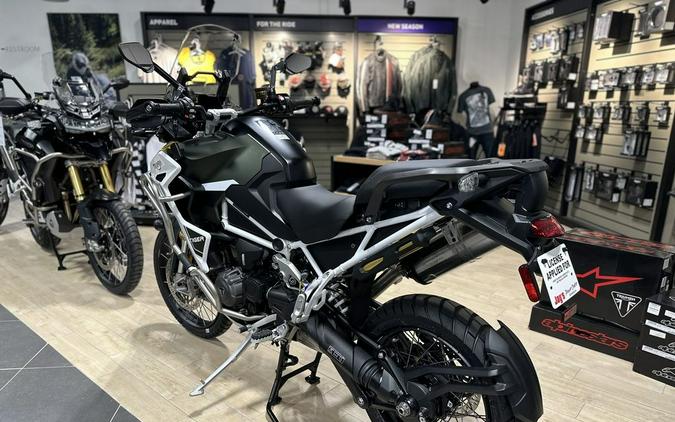 2023 Triumph Tiger 1200 Rally Explorer Matte Khaki Green