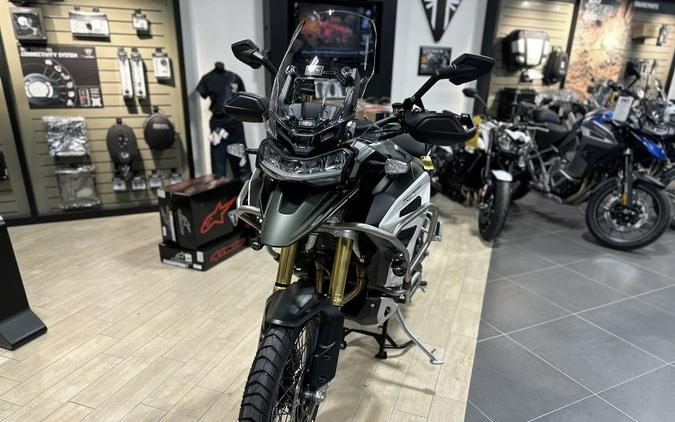 2023 Triumph Tiger 1200 Rally Explorer Matte Khaki Green