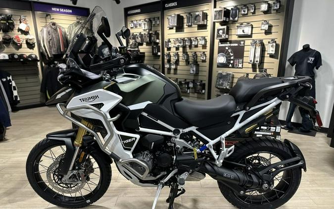 2023 Triumph Tiger 1200 Rally Explorer Matte Khaki Green