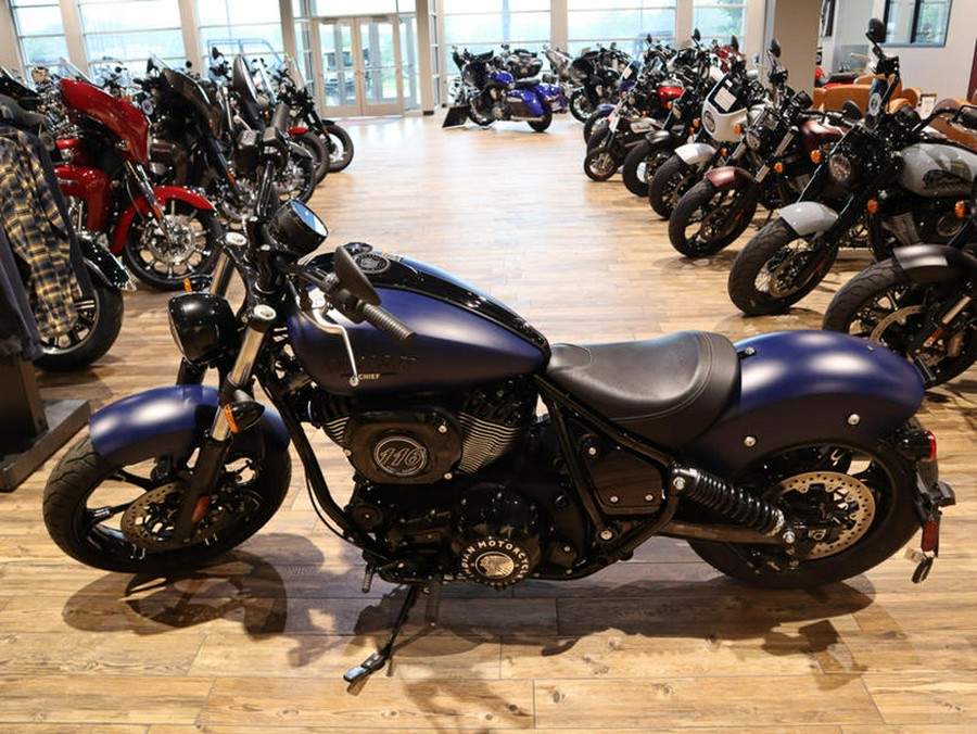 2024 Indian Motorcycle® Chief Dark Horse® Springfield Blue Smoke