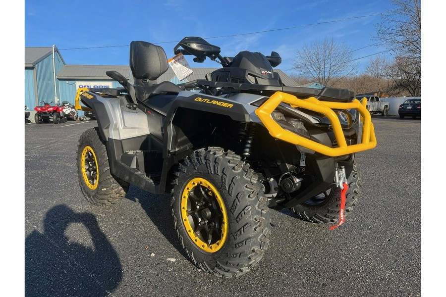 2024 Can-Am Outlander Max XT-P 850 Silver & Yellow