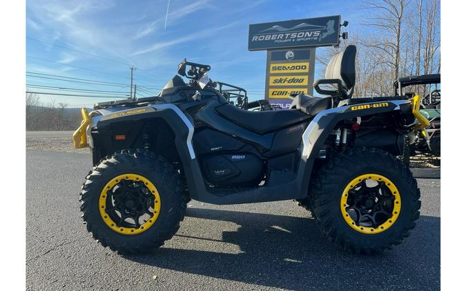 2024 Can-Am Outlander Max XT-P 850 Silver & Yellow