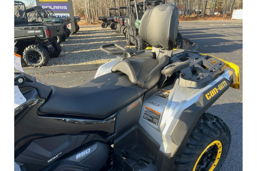 2024 Can-Am Outlander Max XT-P 850 Silver & Yellow