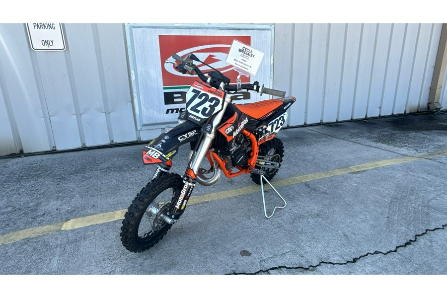 2024 SX 50 - Orange / White - KTM