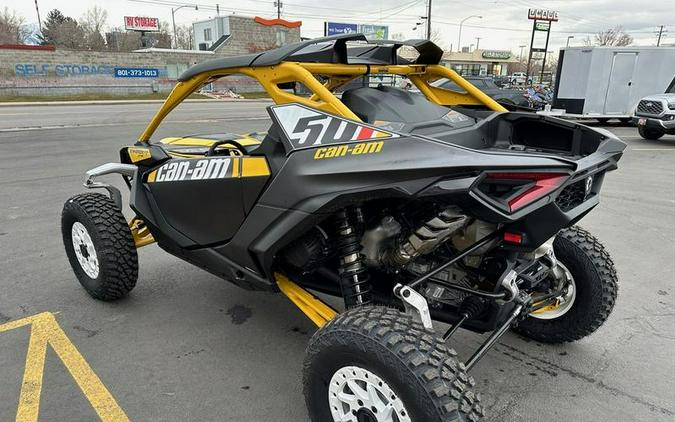 2024 Can-Am® Maverick R X RS with Smart-Shox Carbon Black & Neo Yellow