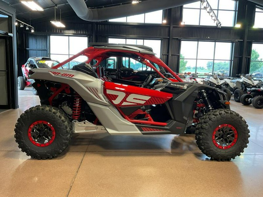 2024 Can-Am® Maverick X3 X ds Turbo RR Fiery Red & Hyper Silver